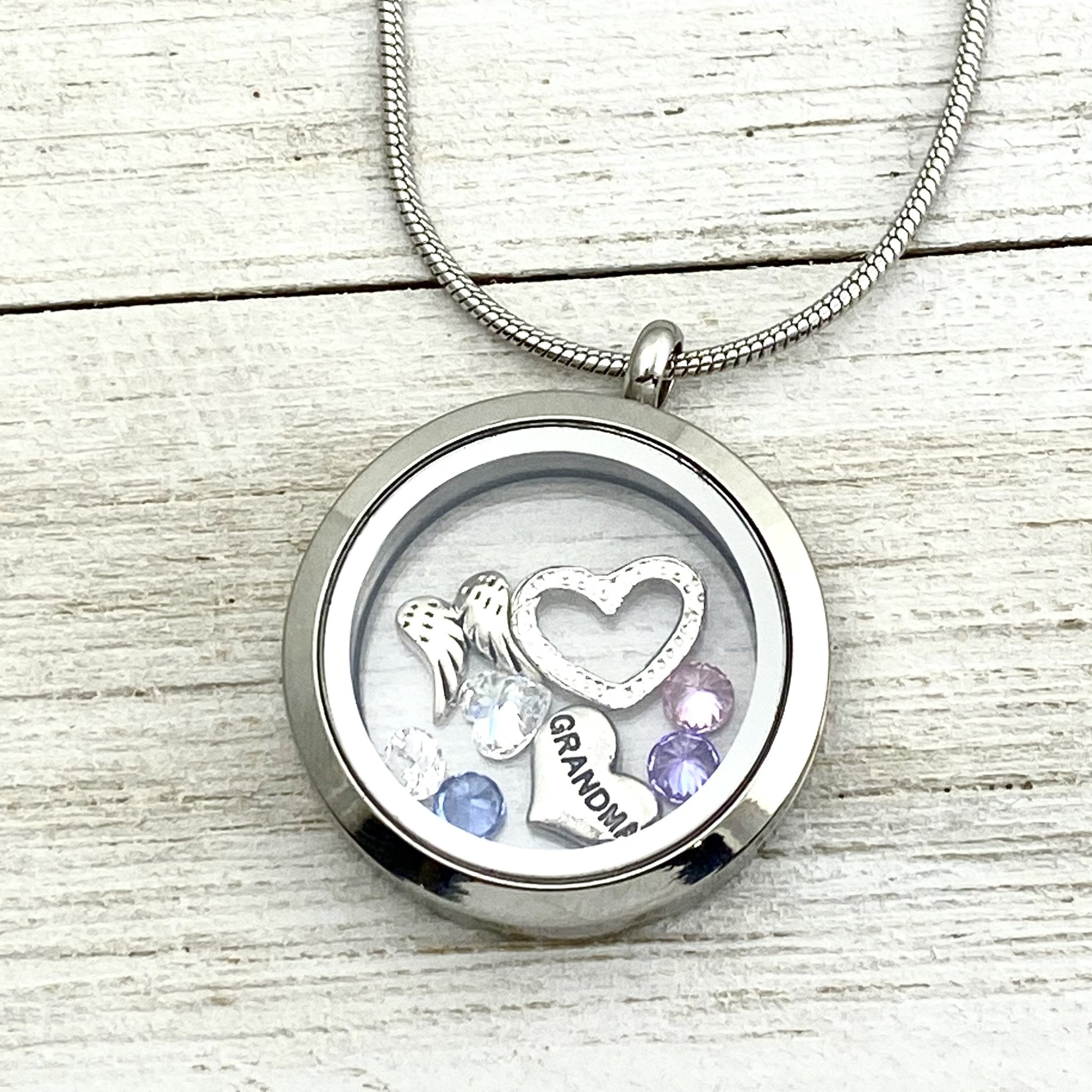 Grandmas Love Glass Locket