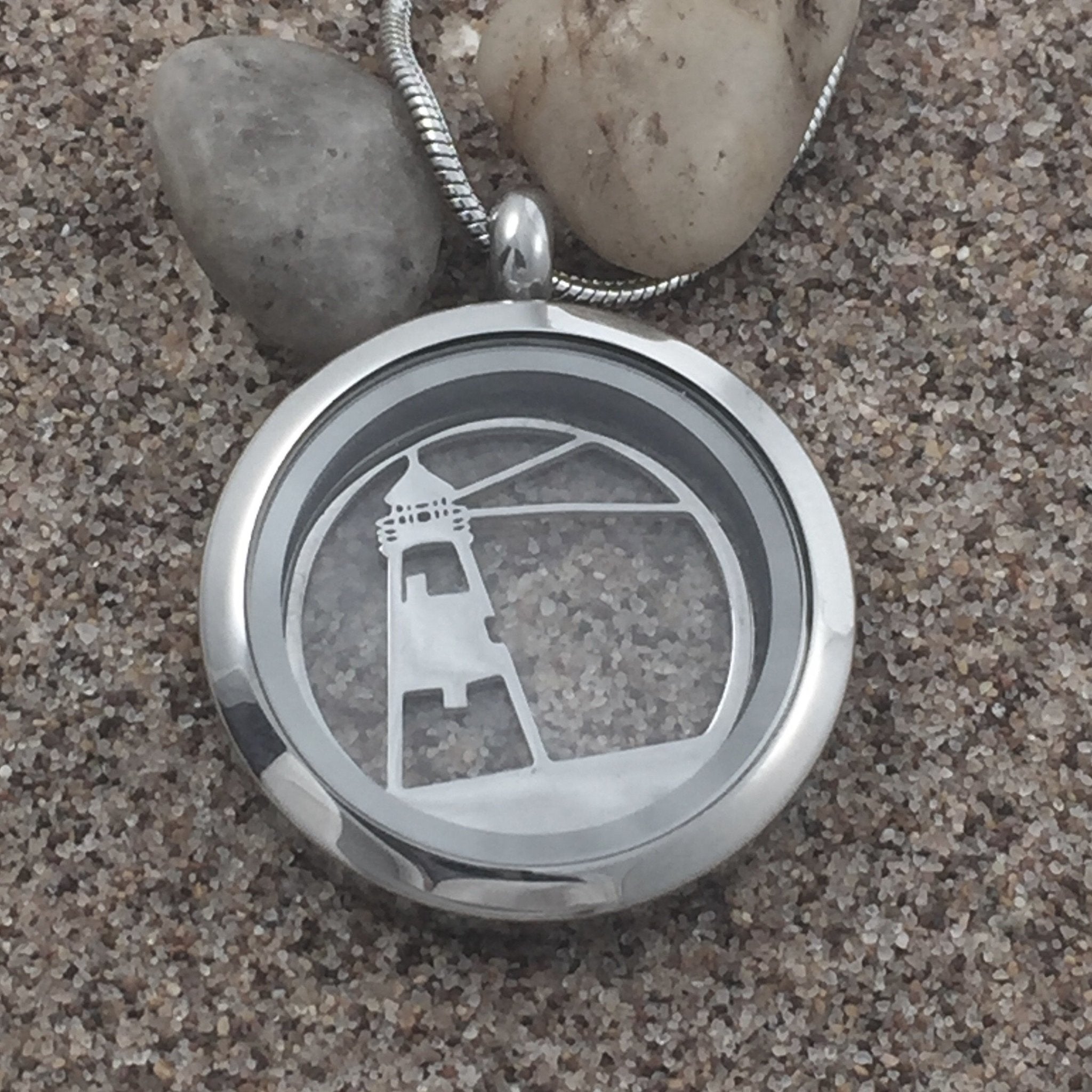 Lighthouse Glass Locket Be Inspired UP
