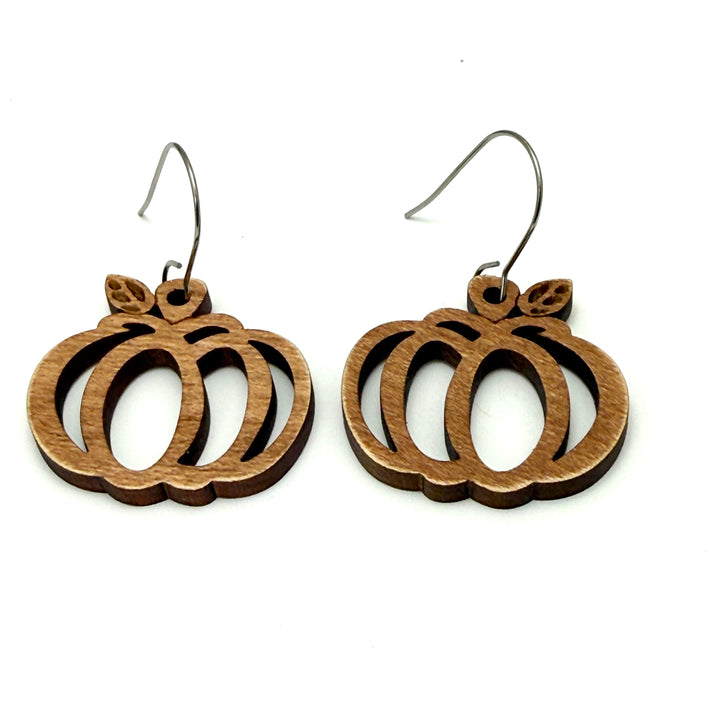 Fall Pumpkin Earrings