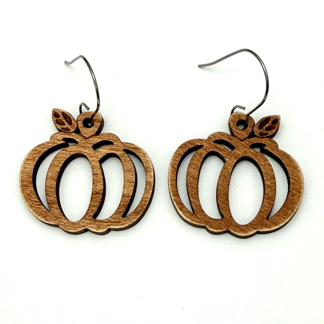 Fall Pumpkin Earrings