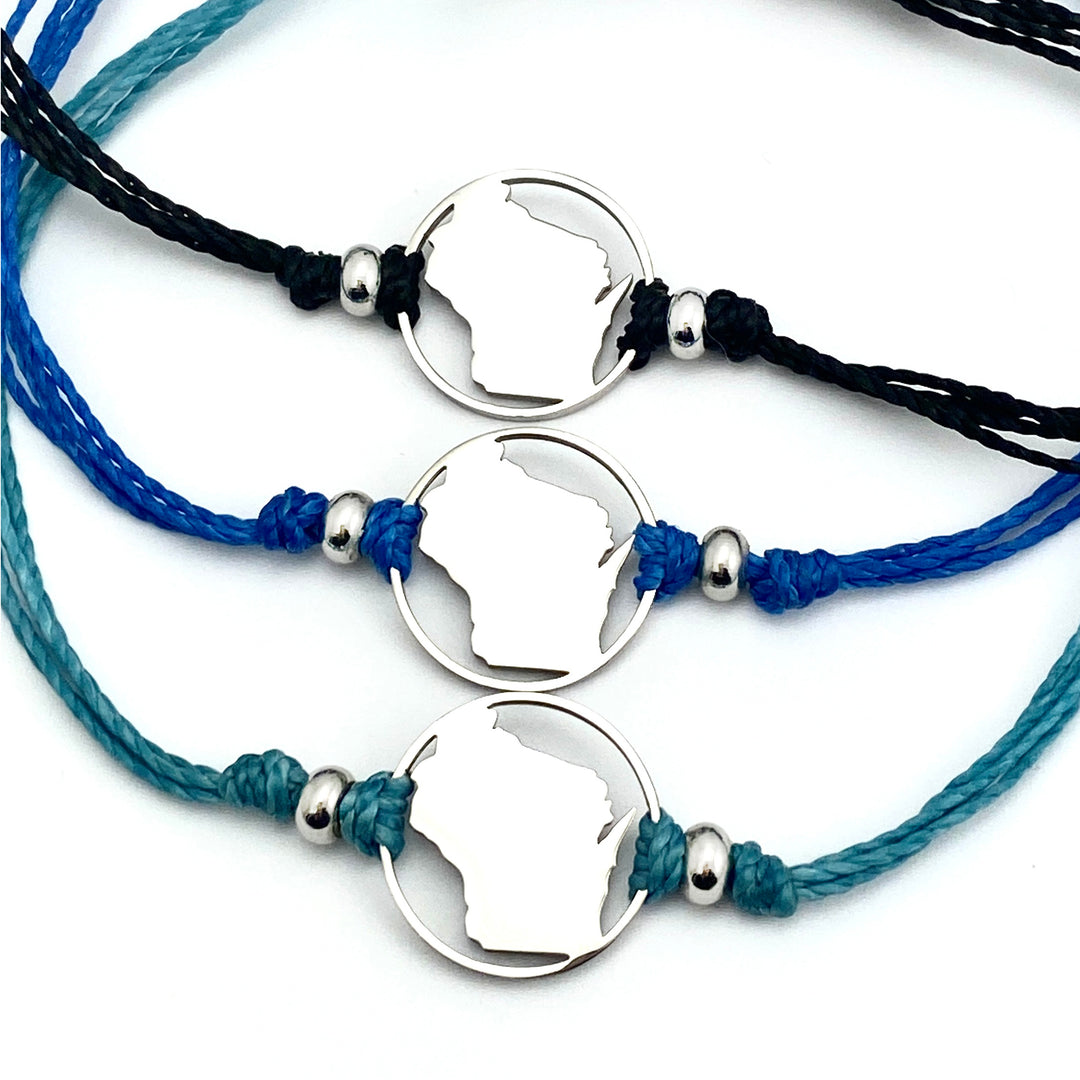 Wisconsin Pull Cord Anklet