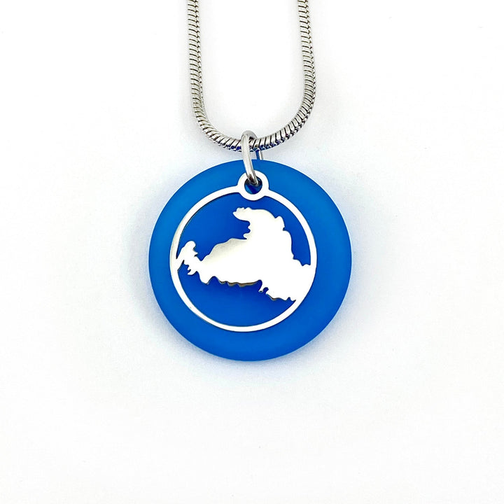 Drummond Island Beach Glass Pendant - custom - Be Inspired UP