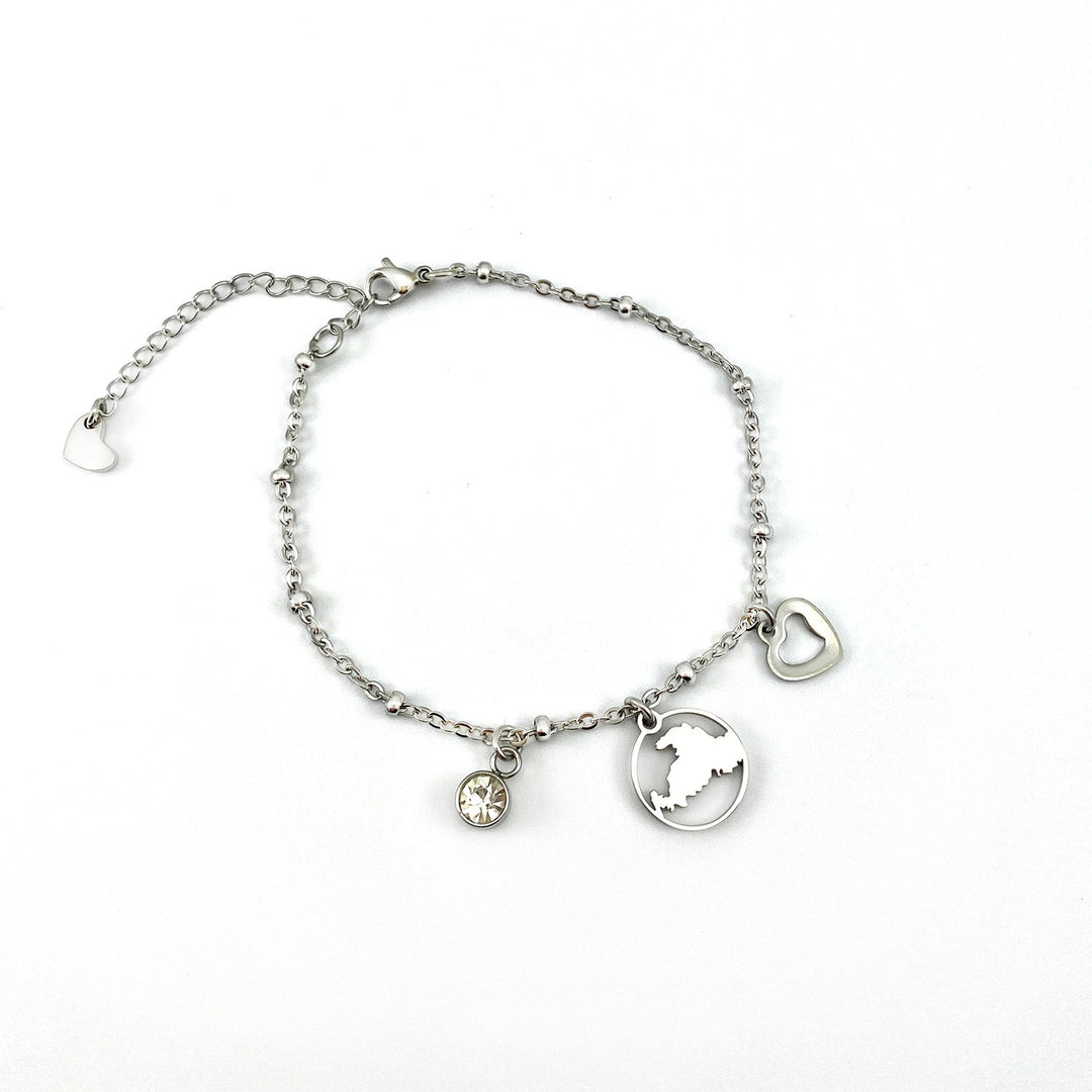 Drummond Island Charm Anklet- custom - Be Inspired UP