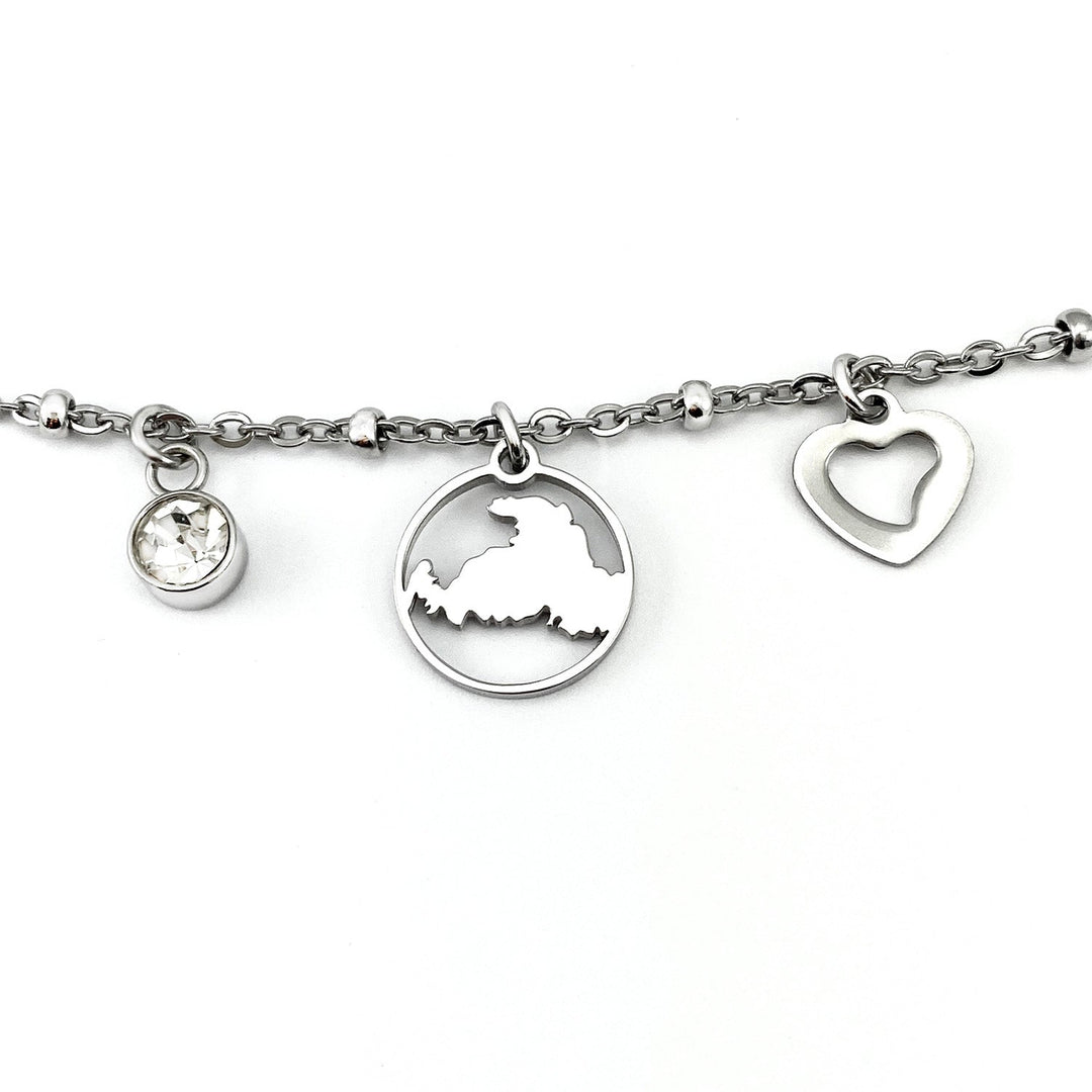Drummond Island Charm Anklet- custom - Be Inspired UP