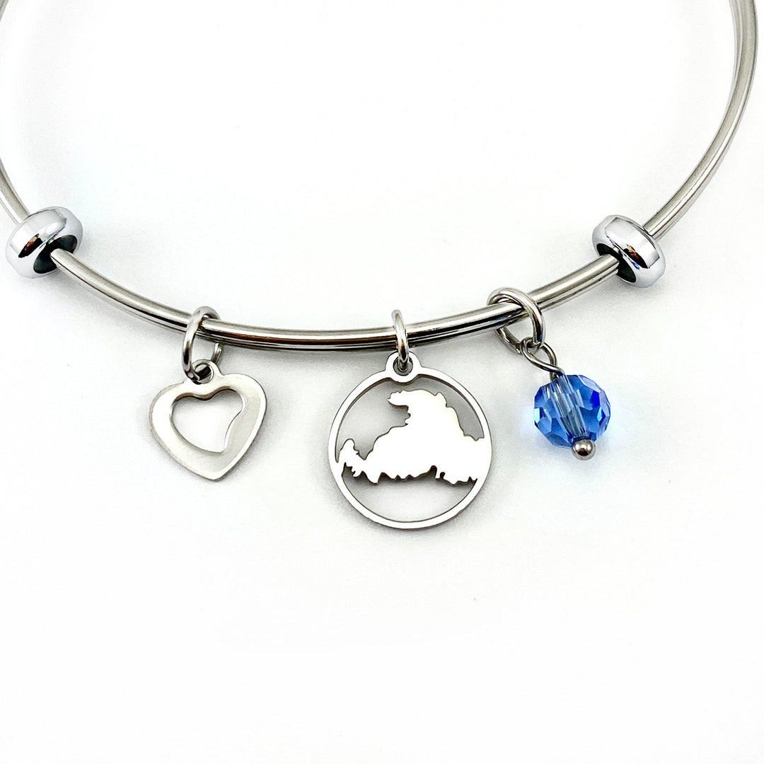 Drummond Island Charmed Cuff Bracelet - custom - Be Inspired UP