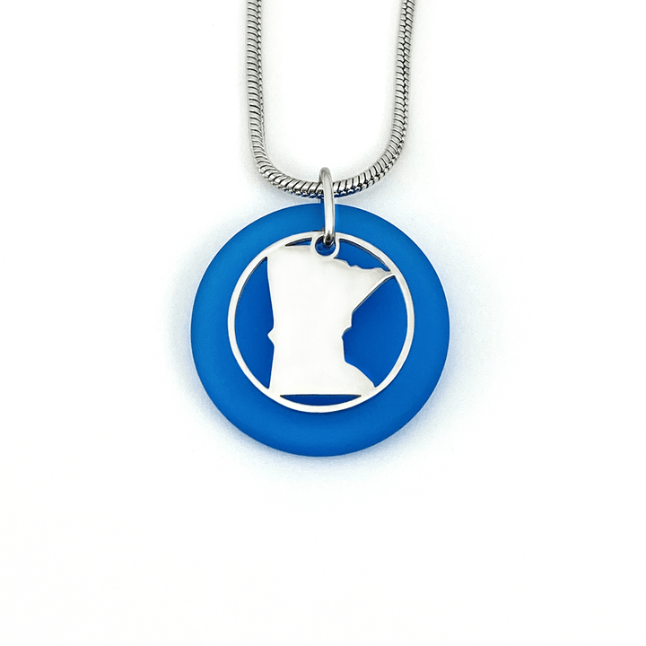 Minnesota Beach Glass Pendant - Be Inspired UP
