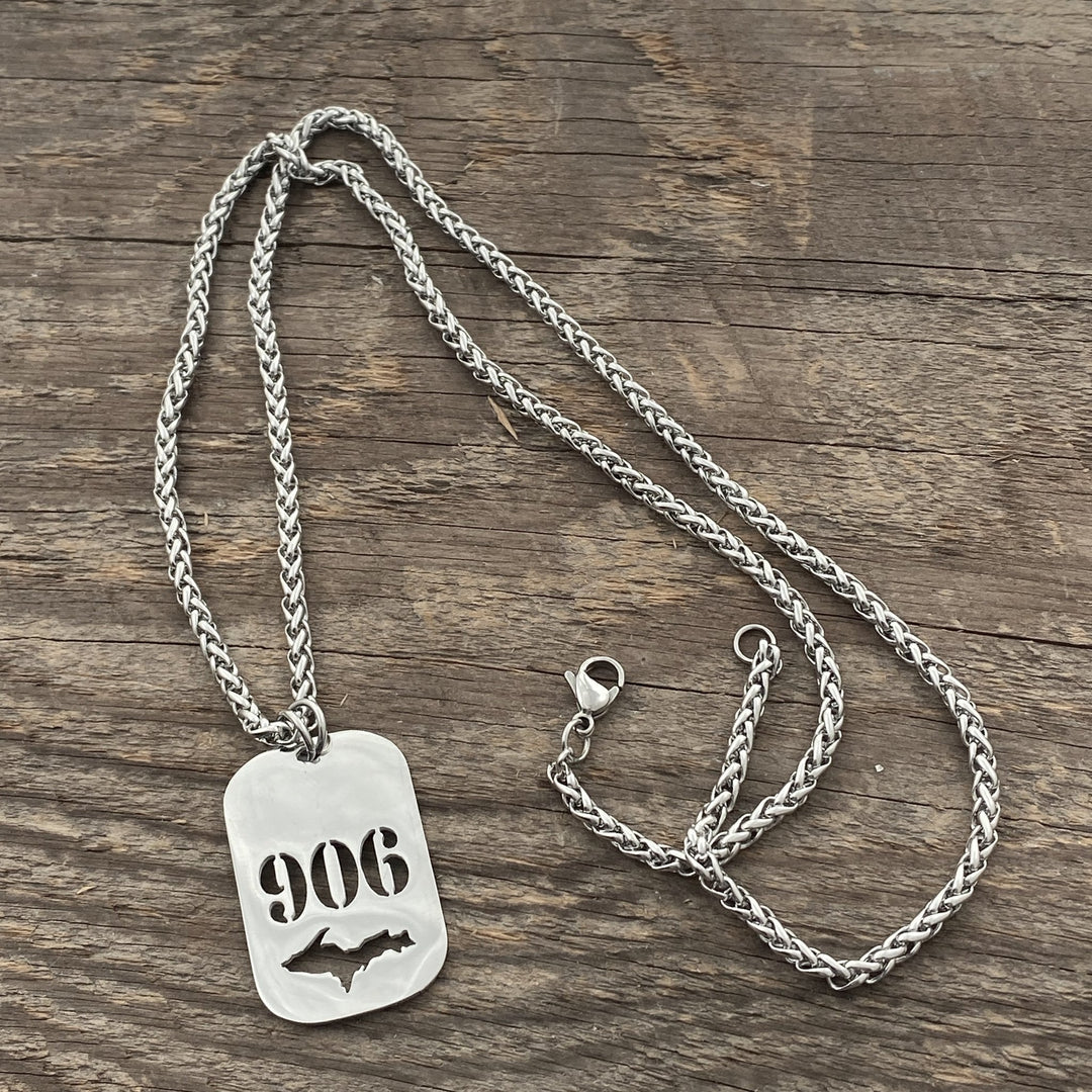 906 Dog Tag Pendant - Be Inspired UP