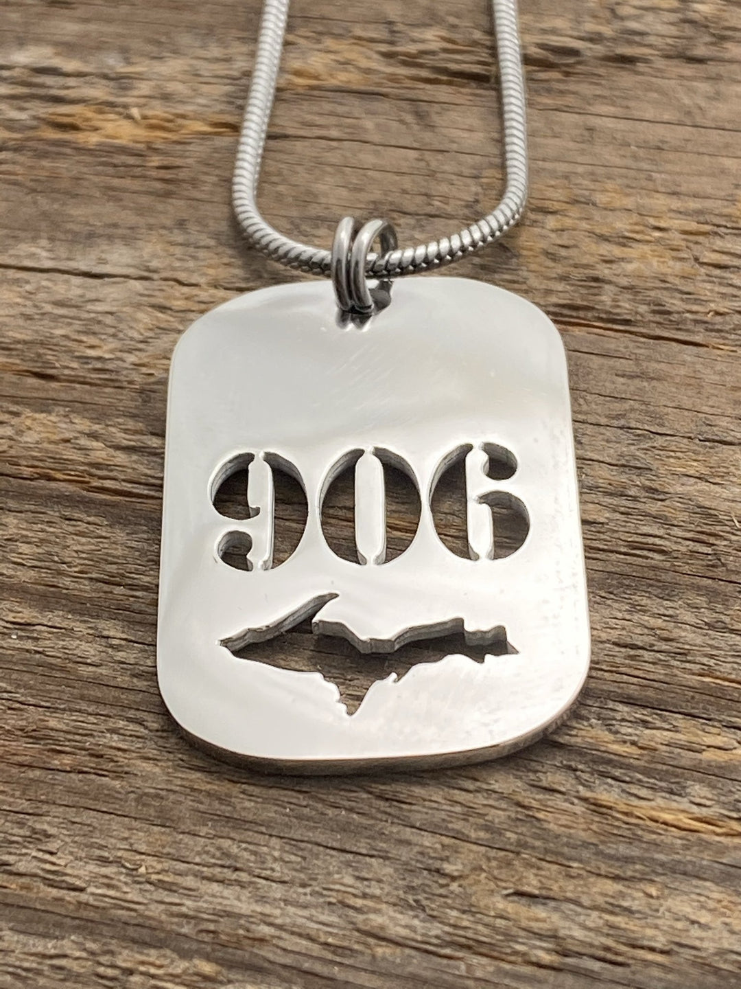 906 Dog Tag Pendant - Be Inspired UP