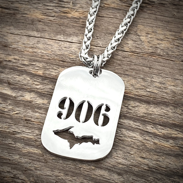 906 Dog Tag Pendant - Be Inspired UP