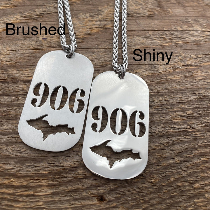 906 Dog Tag Pendant - Be Inspired UP