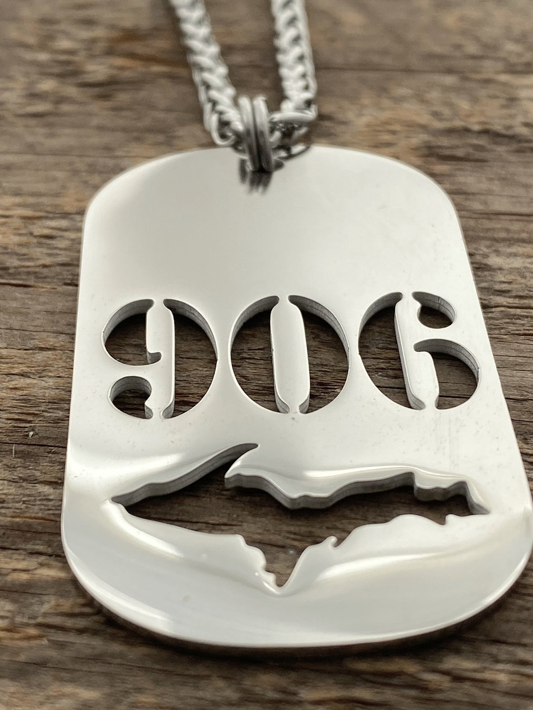 906 Dog Tag Pendant XXL Large - Be Inspired UP