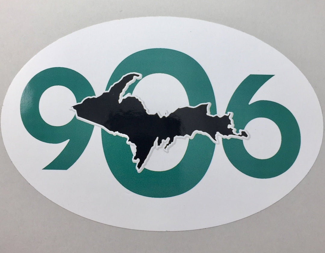 906 Hunter Green UP Decal - Be Inspired UP