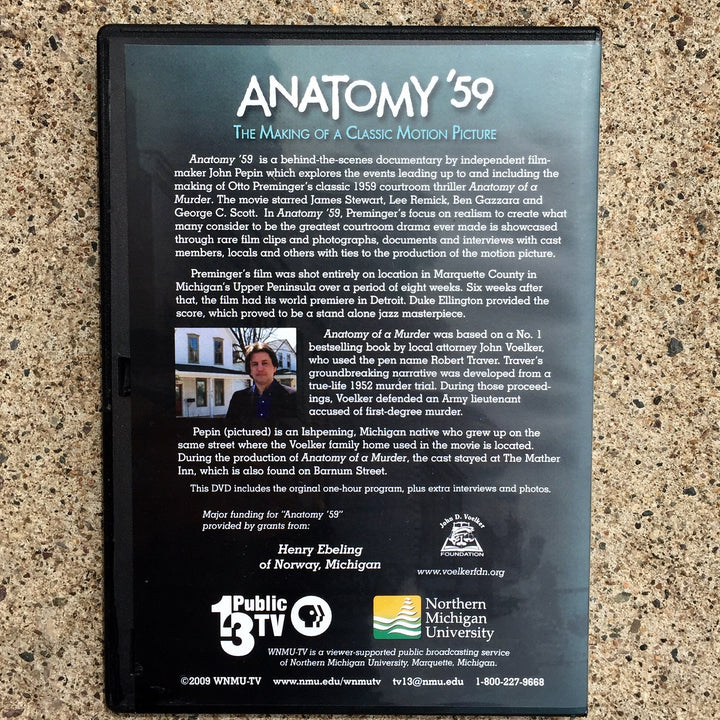 Anatomy ‘59 Video documentary of the Making of the movie - Be Inspired UP