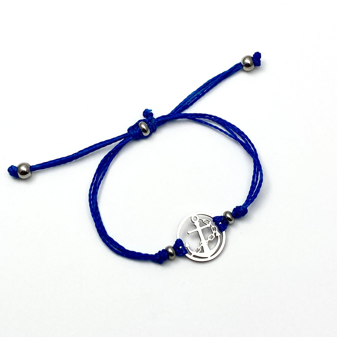 Anchor Pull Cord Bracelet - Be Inspired UP