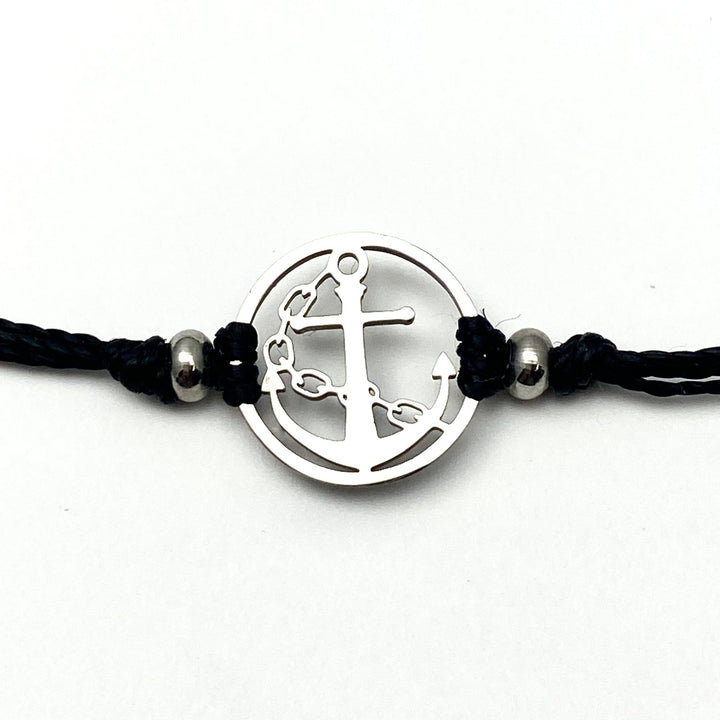 Anchor Pull Cord Bracelet - Be Inspired UP