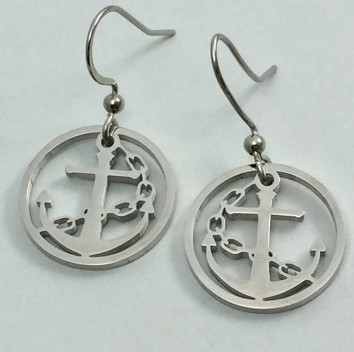 Anchor UP earrings - Be Inspired UP