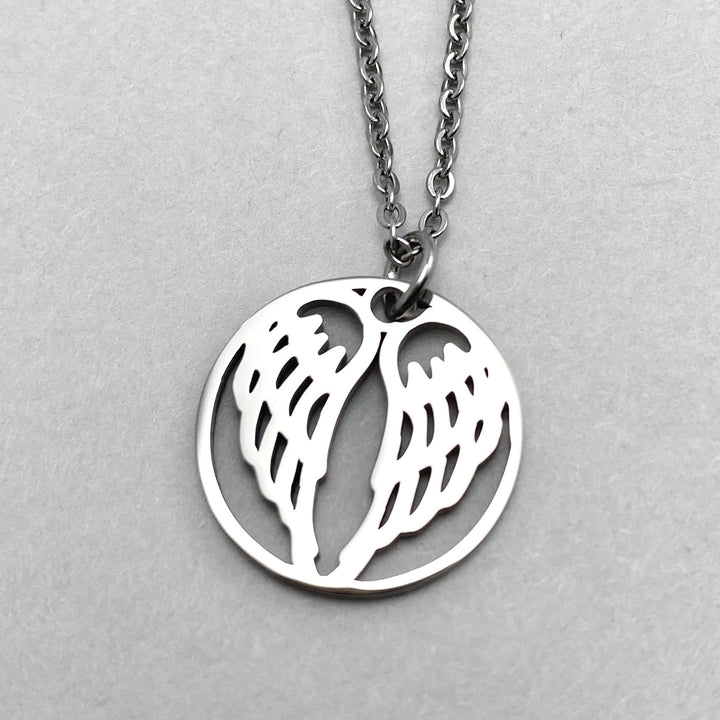 **Angel Wings Pendant, large or petite - Be Inspired UP