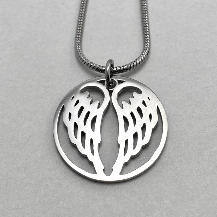 **Angel Wings Pendant, large or petite - Be Inspired UP