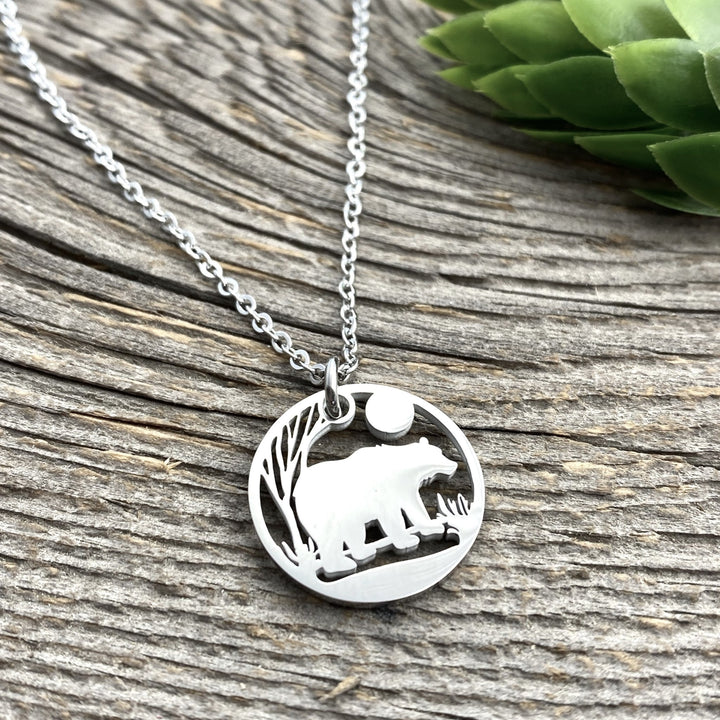 Bear Pendant, large or petite - Be Inspired UP