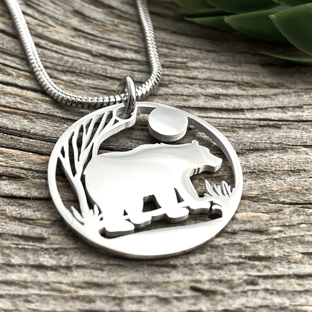 Bear Pendant, large or petite - Be Inspired UP