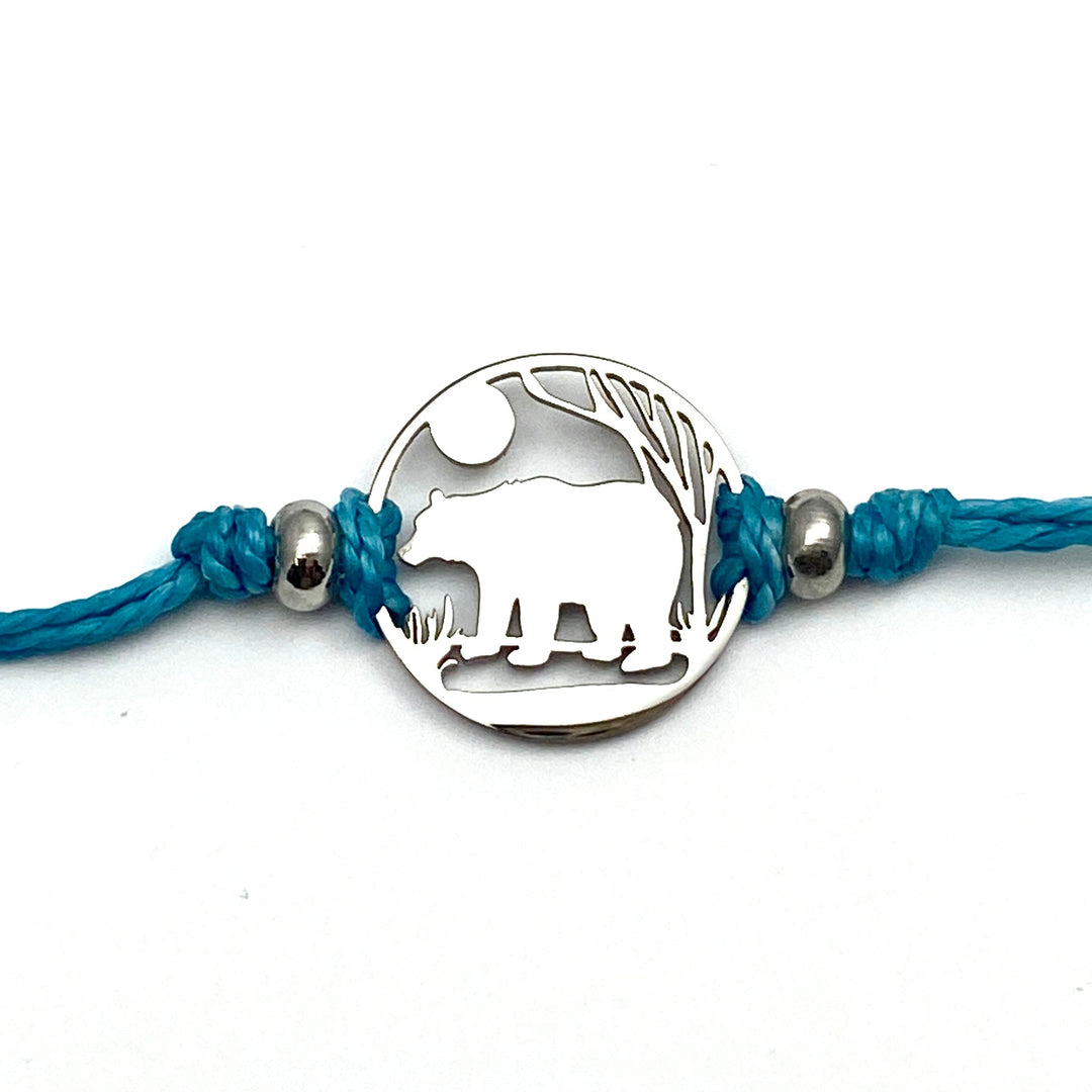 Bear Pull Cord Bracelet - Be Inspired UP