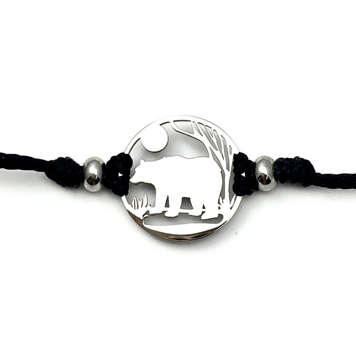Bear Pull Cord Bracelet - Be Inspired UP