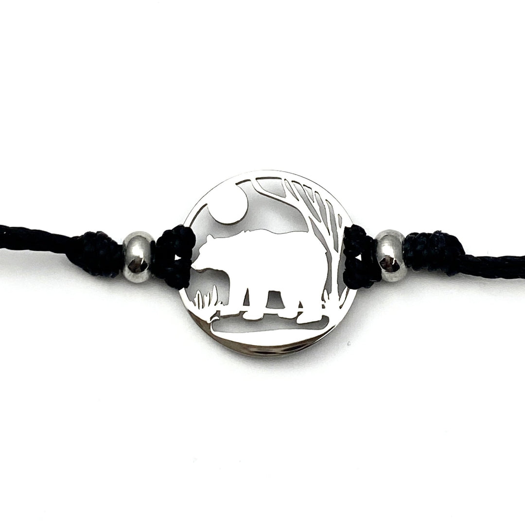 Bear Pull Cord Bracelet - Be Inspired UP