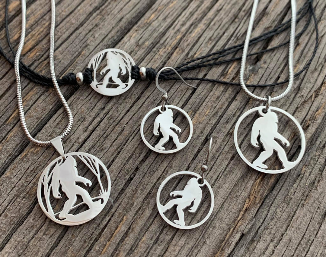 Bigfoot Pendant, large or petite - Be Inspired UP