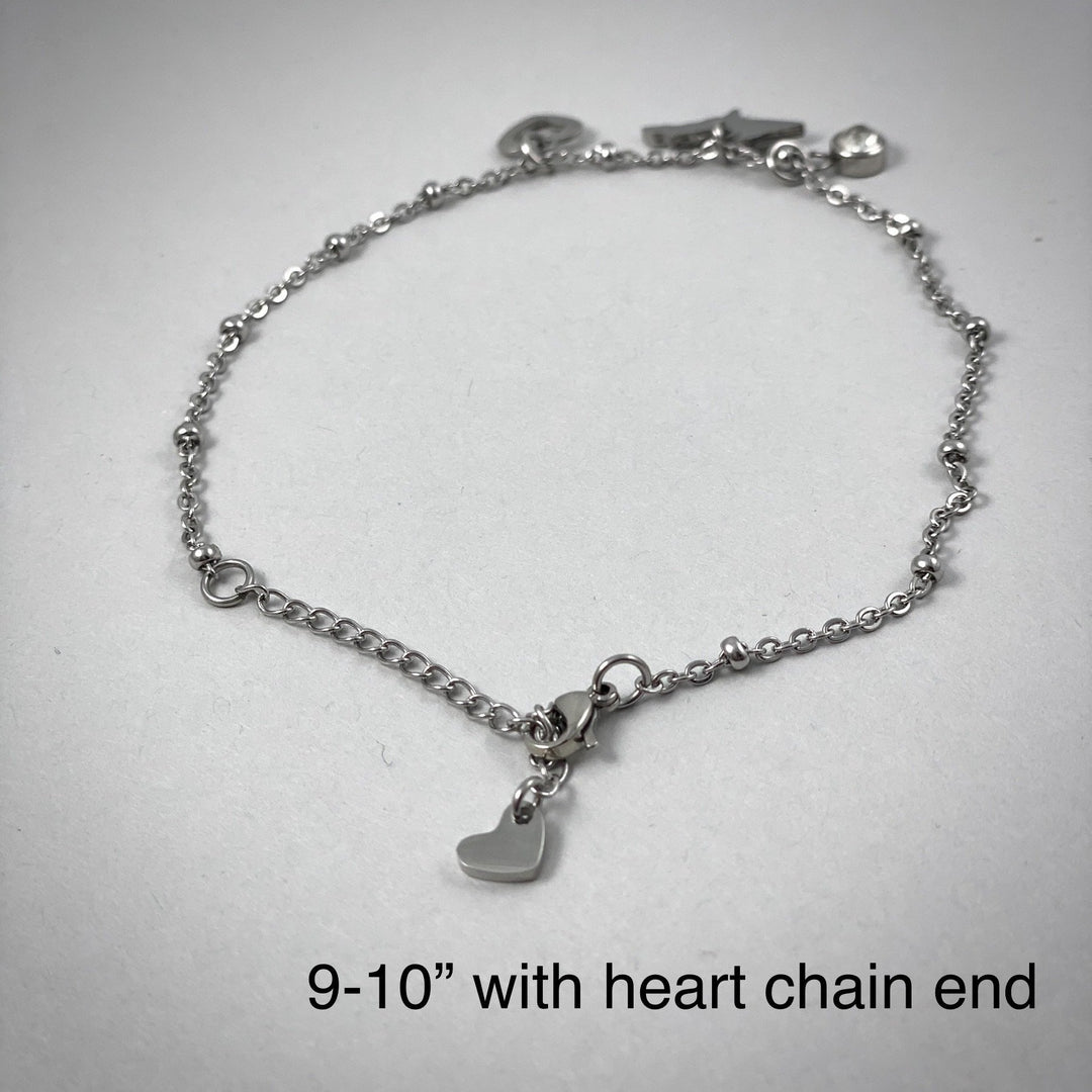 *Bike Charm Anklet - Be Inspired UP