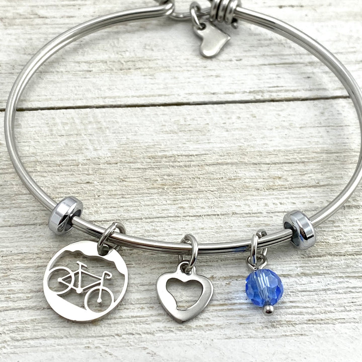 Bike Charm Bracelet, New design - Be Inspired UP