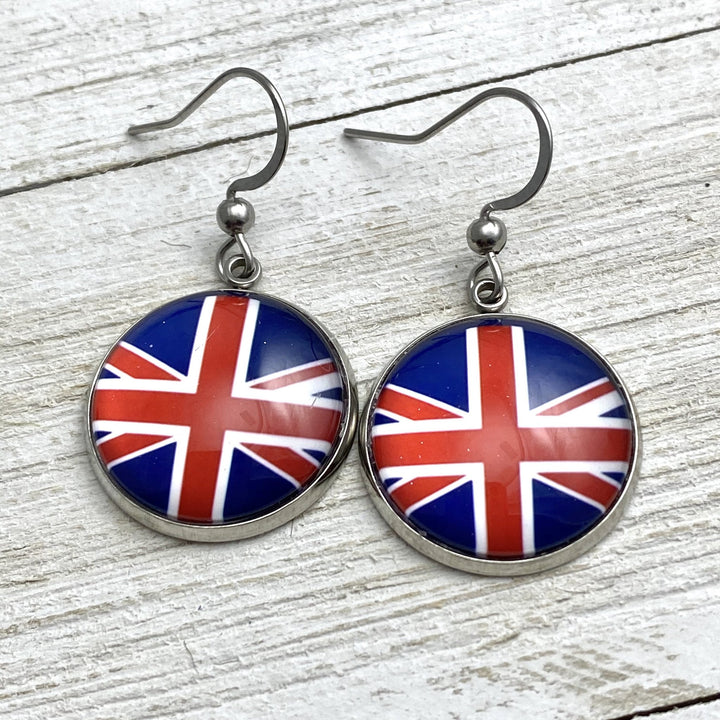 British Flag Earrings - Be Inspired UP