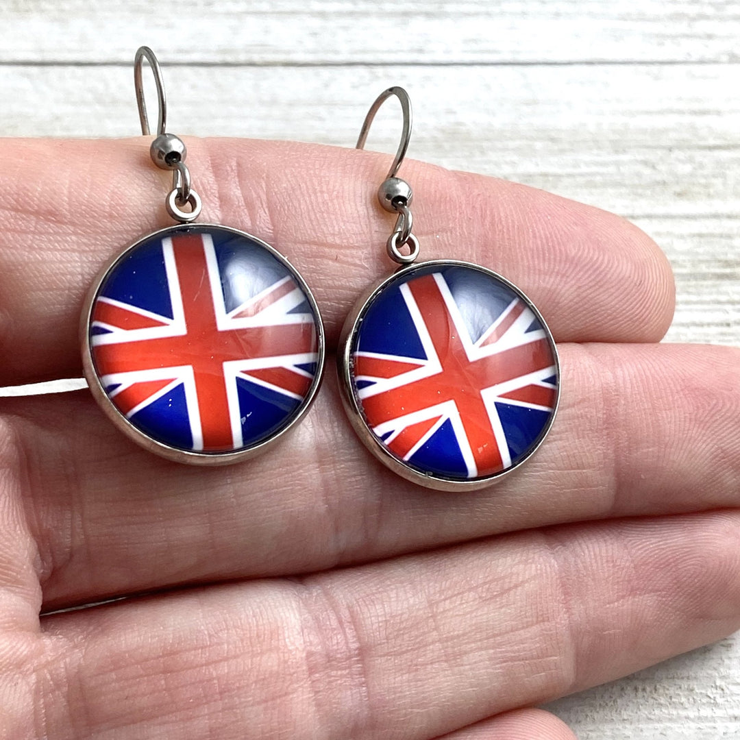 British Flag Earrings - Be Inspired UP