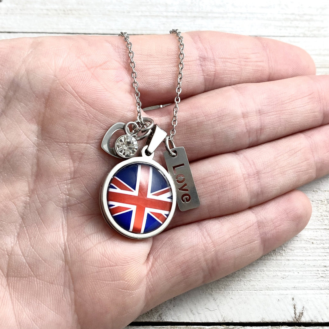 British Flag Pendant - Be Inspired UP