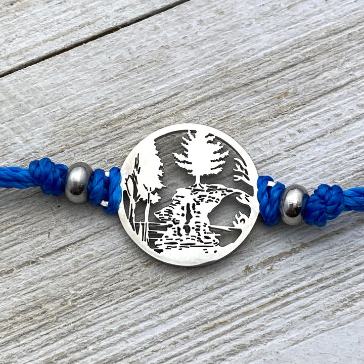 Chapel Rock Pull Cord Bracelet -Custom - Be Inspired UP