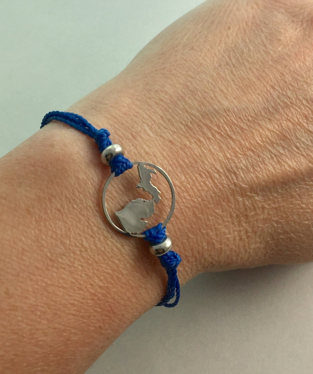 Compass Pull Cord Bracelet - Be Inspired UP