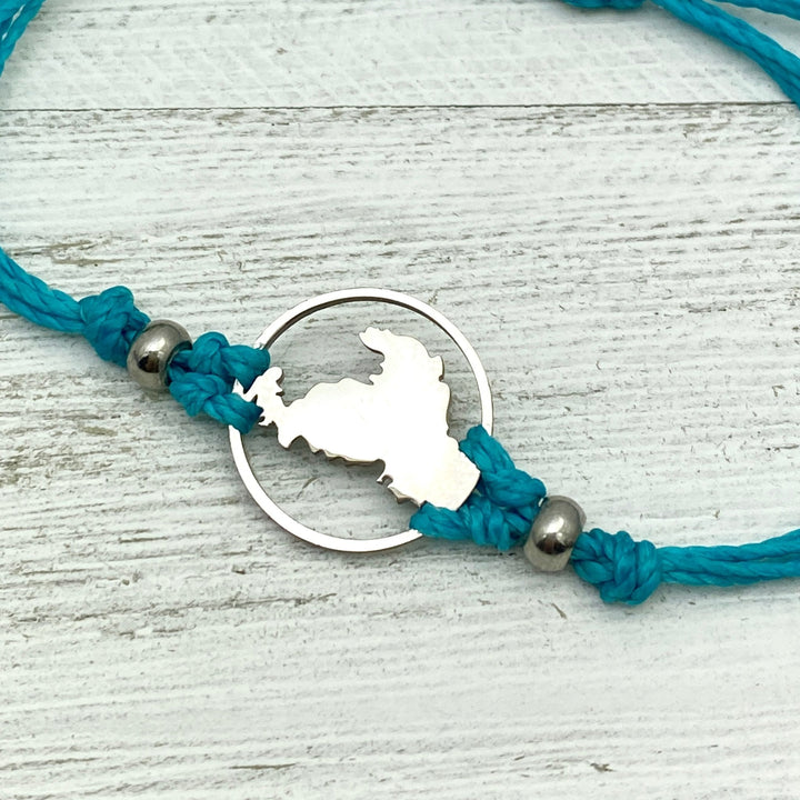 Drummond Island Pull Cord Anklet - Custom - Be Inspired UP