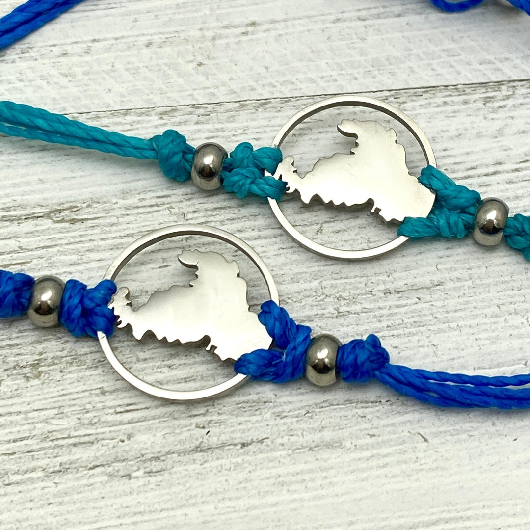 Drummond Island Pull Cord Anklet - Custom - Be Inspired UP