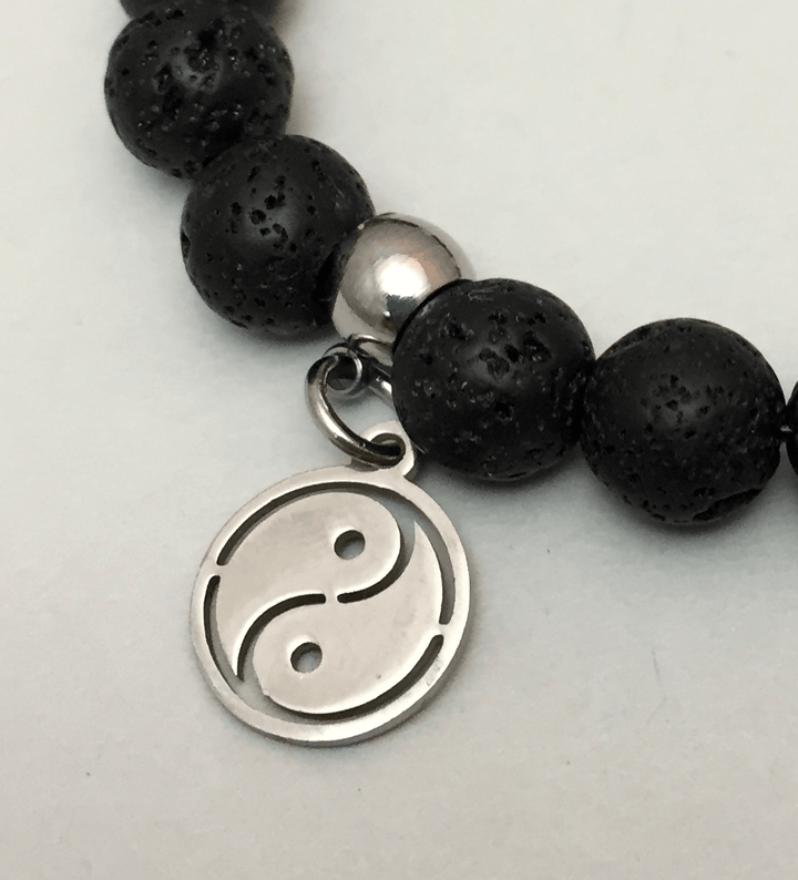 Essential Oil Chakra Bracelet w/charm - Be Inspired UP