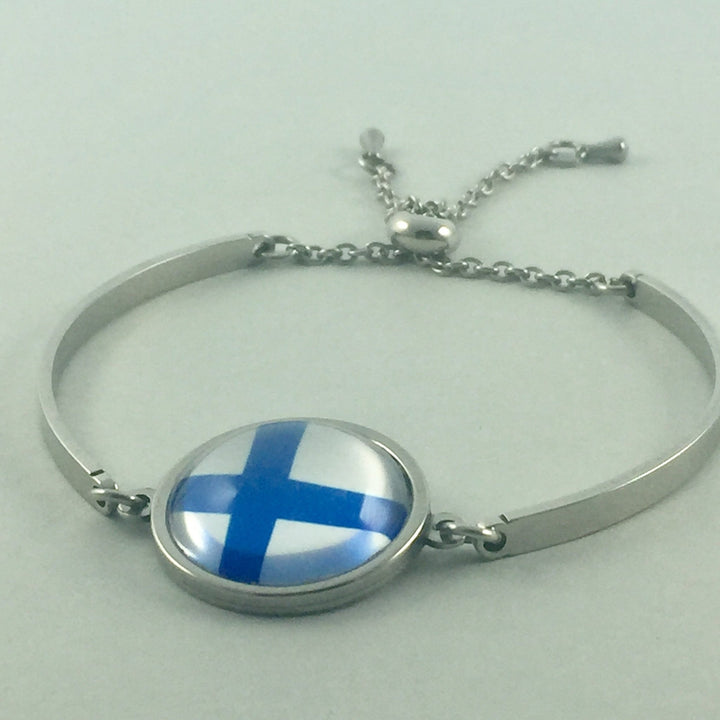 Finnish Flag "Sisu" Bracelet - Be Inspired UP