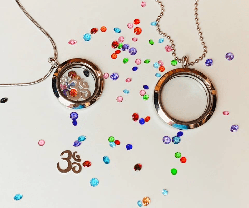 Floating Charms Diy Jewelry For Living Glass Locket Floating