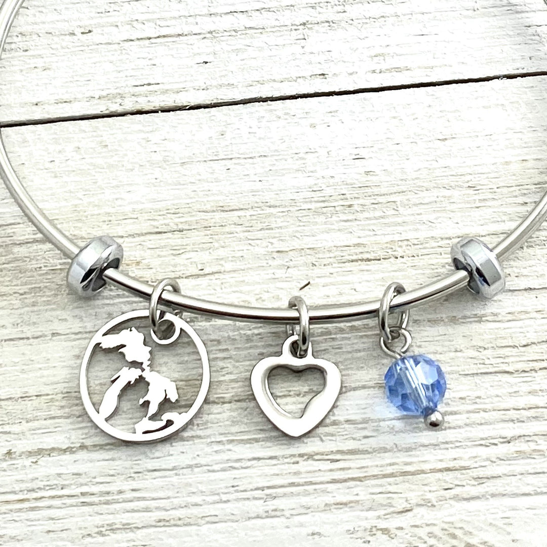 Great Lakes Charm Bracelet - Be Inspired UP