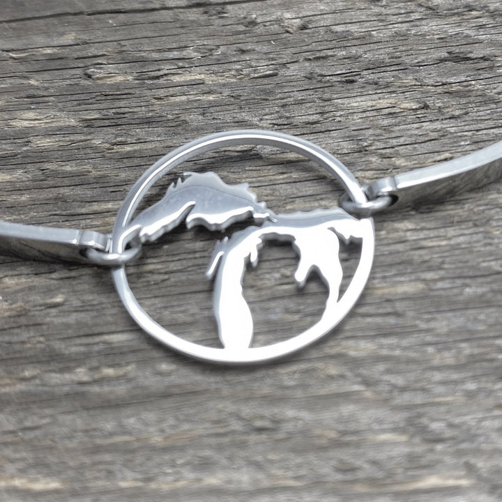 Great Lakes Large Charm Bracelet - Be Inspired UP