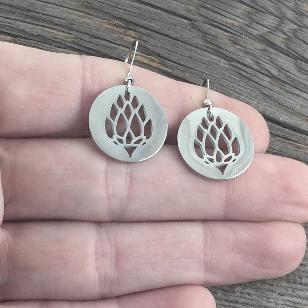 Hops Craft Beer Earrings - Be Inspired UP