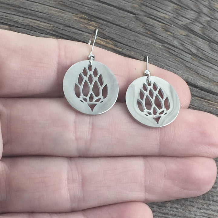 Hops Craft Beer Earrings - Be Inspired UP