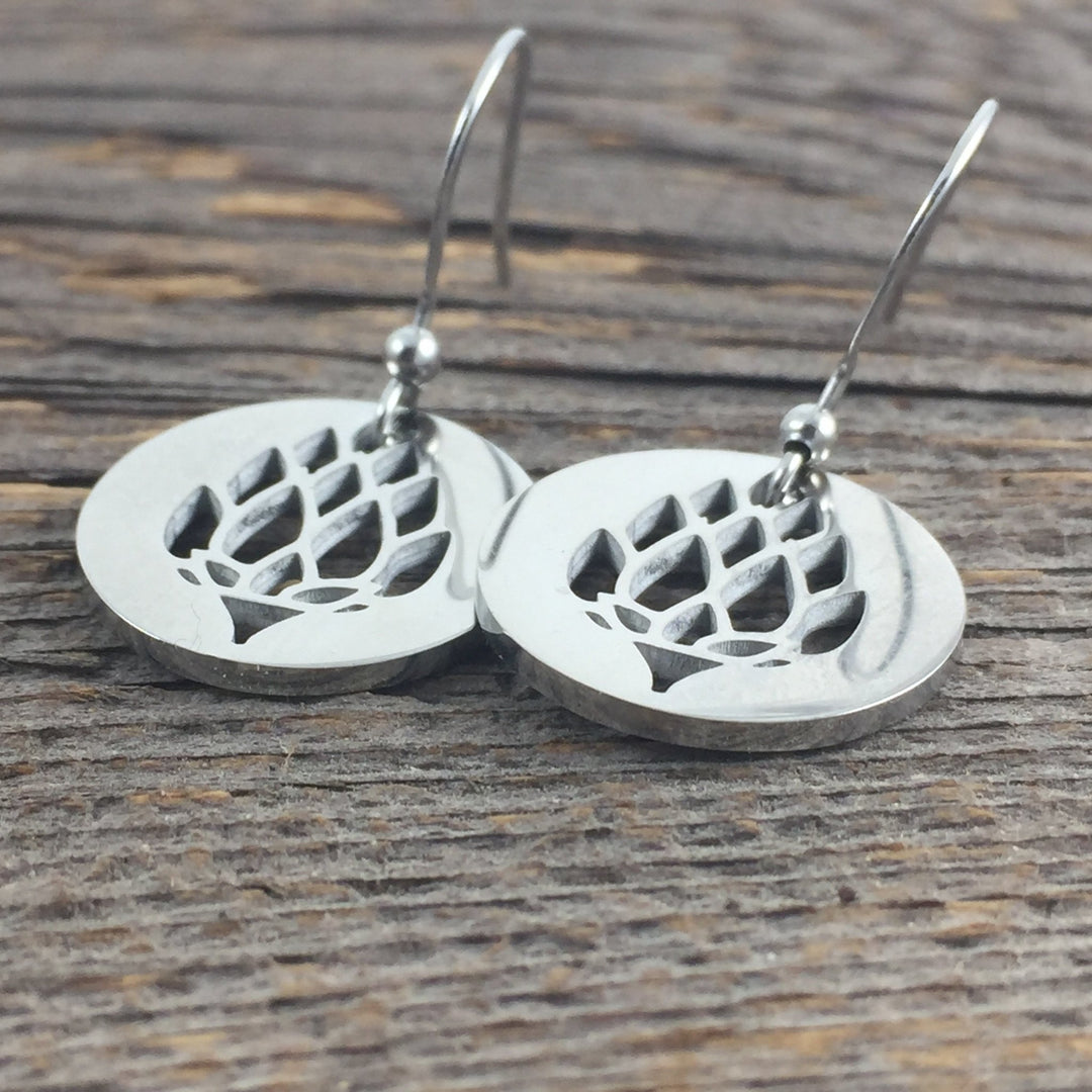 Hops Craft Beer Earrings - Be Inspired UP