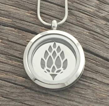 Hops Craft Beer Glass Locket - Be Inspired UP