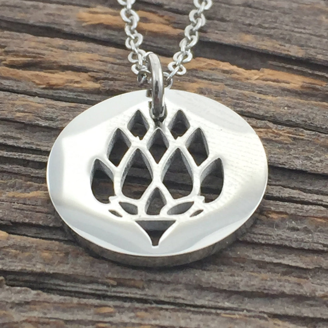 Hops Craft Beer Pendant, large or petite - Be Inspired UP