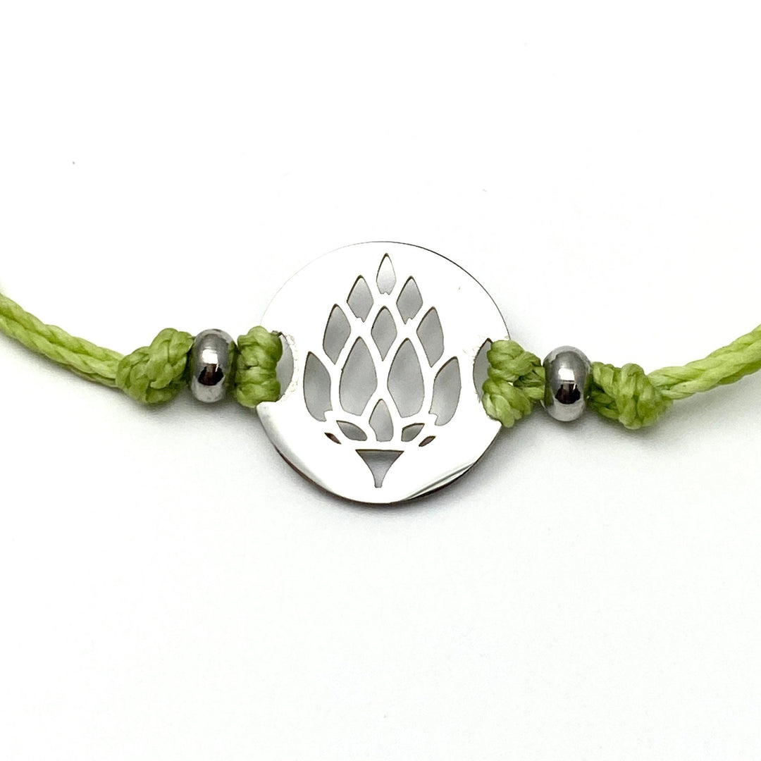 Hops Craft Beer Pull Cord Anklet - Be Inspired UP