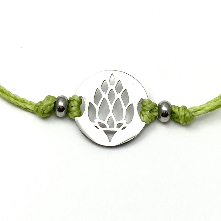 Hops Craft Beer Pull Cord Anklet - Be Inspired UP