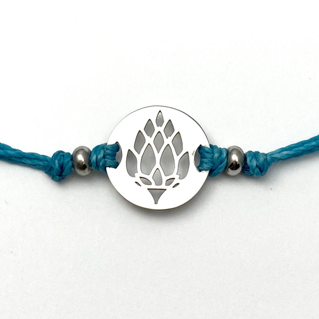 Hops Craft Beer Pull Cord Anklet - Be Inspired UP